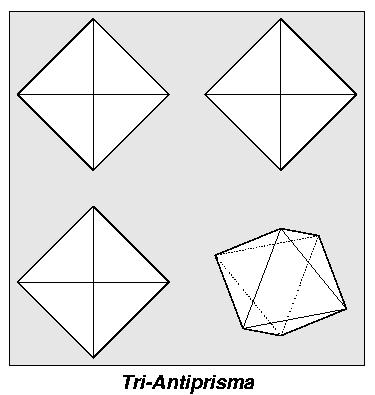 nicht-rotierter Tri-Antiprisma