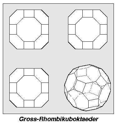 nicht-rotierter Gross-Rhombikuboktaeder