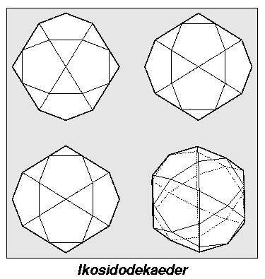 rotierter Ikosidodekaeder
