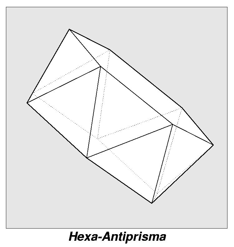 Rundflug Hexa-Antiprisma 0091