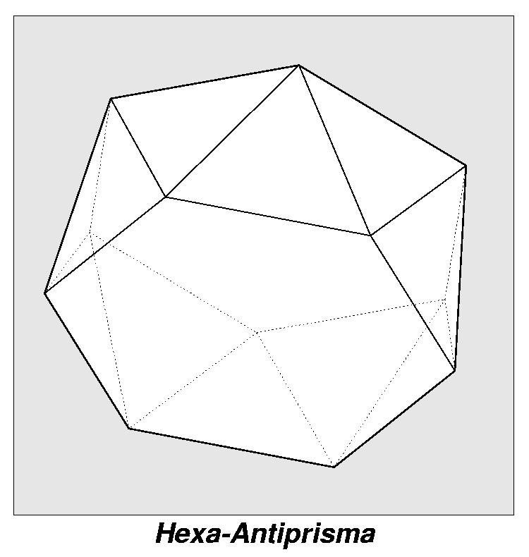 Rundflug Hexa-Antiprisma 0151