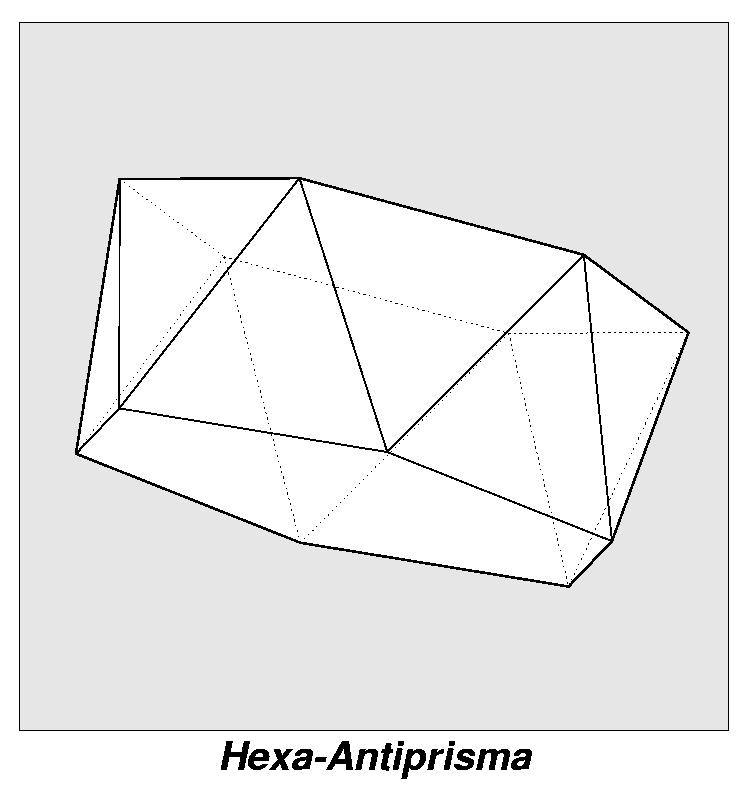 Rundflug Hexa-Antiprisma 0251