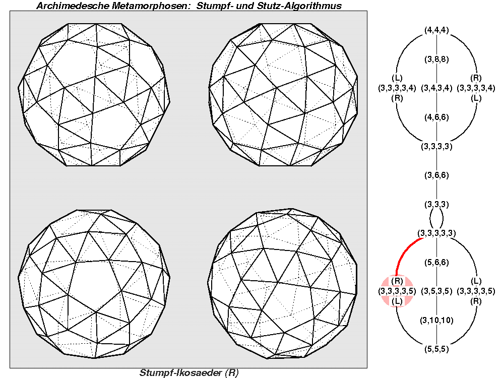 Archimedesche Metamorphosen: Stumpf- und Stutz-Algorithmus (1244)